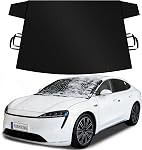 Windshield Cover for Ice and Snow,600D Oxford Fabric Heavy Duty, Car Front Windshield Snow Cover,Fits Most Cars and SUVs, Pickup,Windshield Cover for Winter,69 x 42 Inches Winter Car Accessories