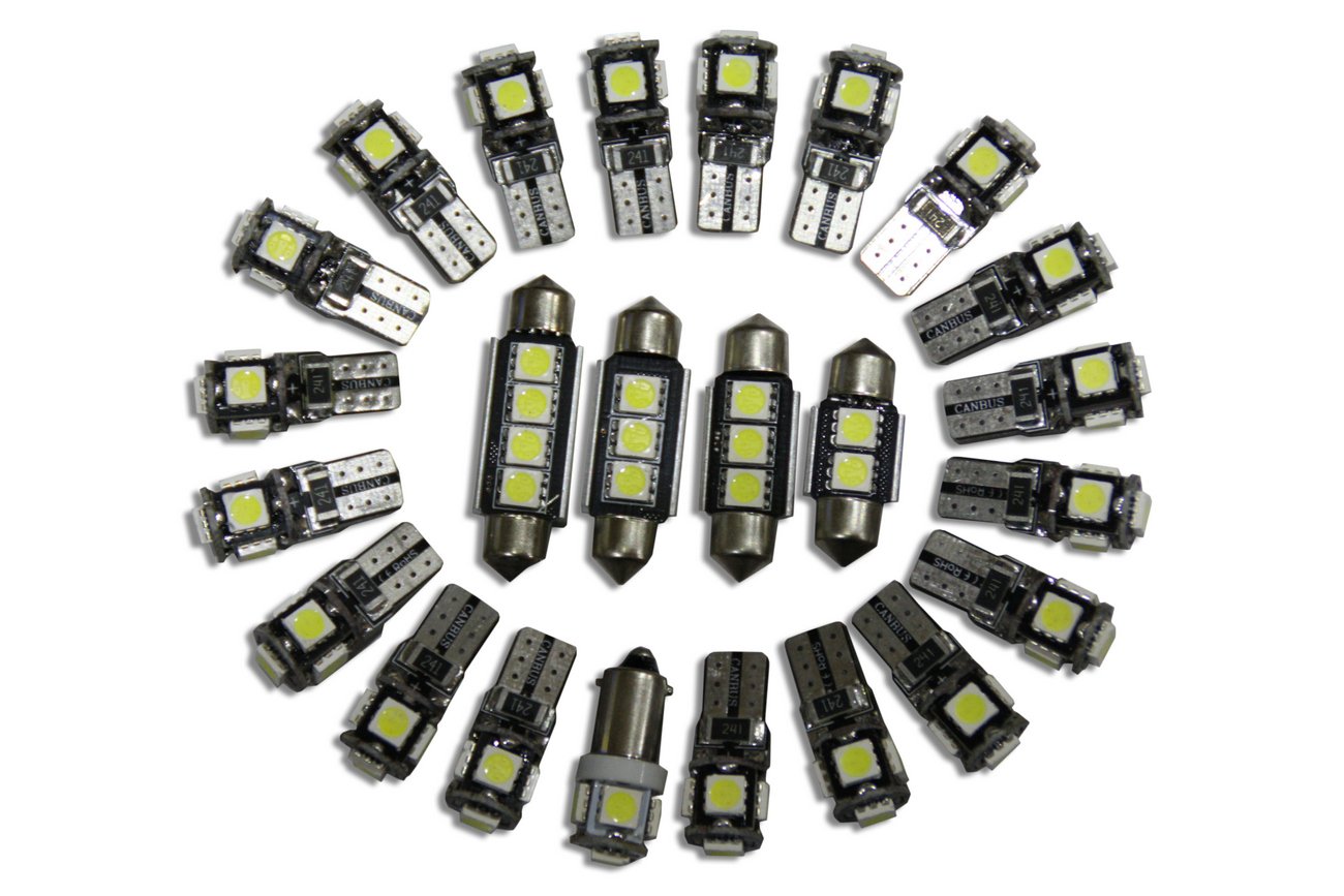 lED's éclairage intérieur canbus (blanc)