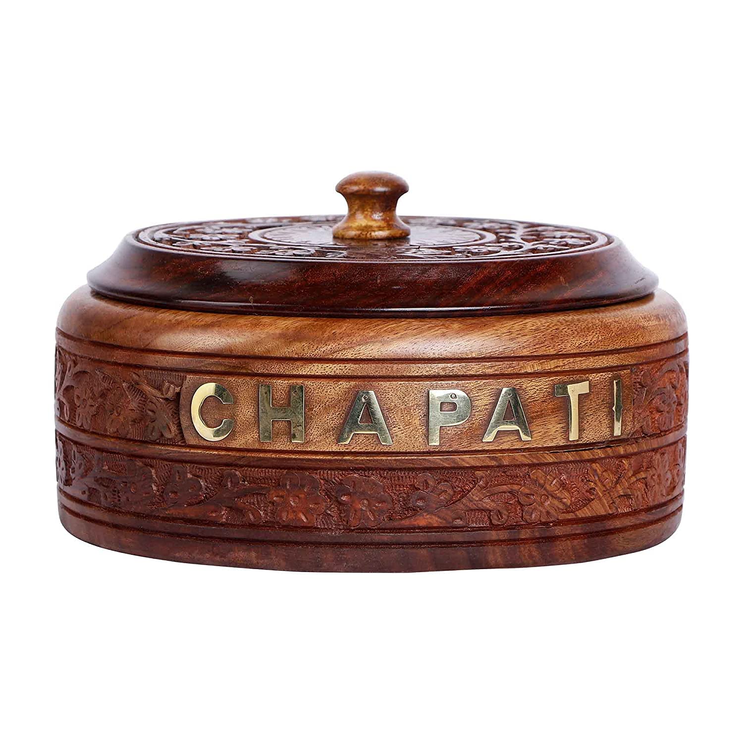 Wooden Casserole / Chapati Box main image 1