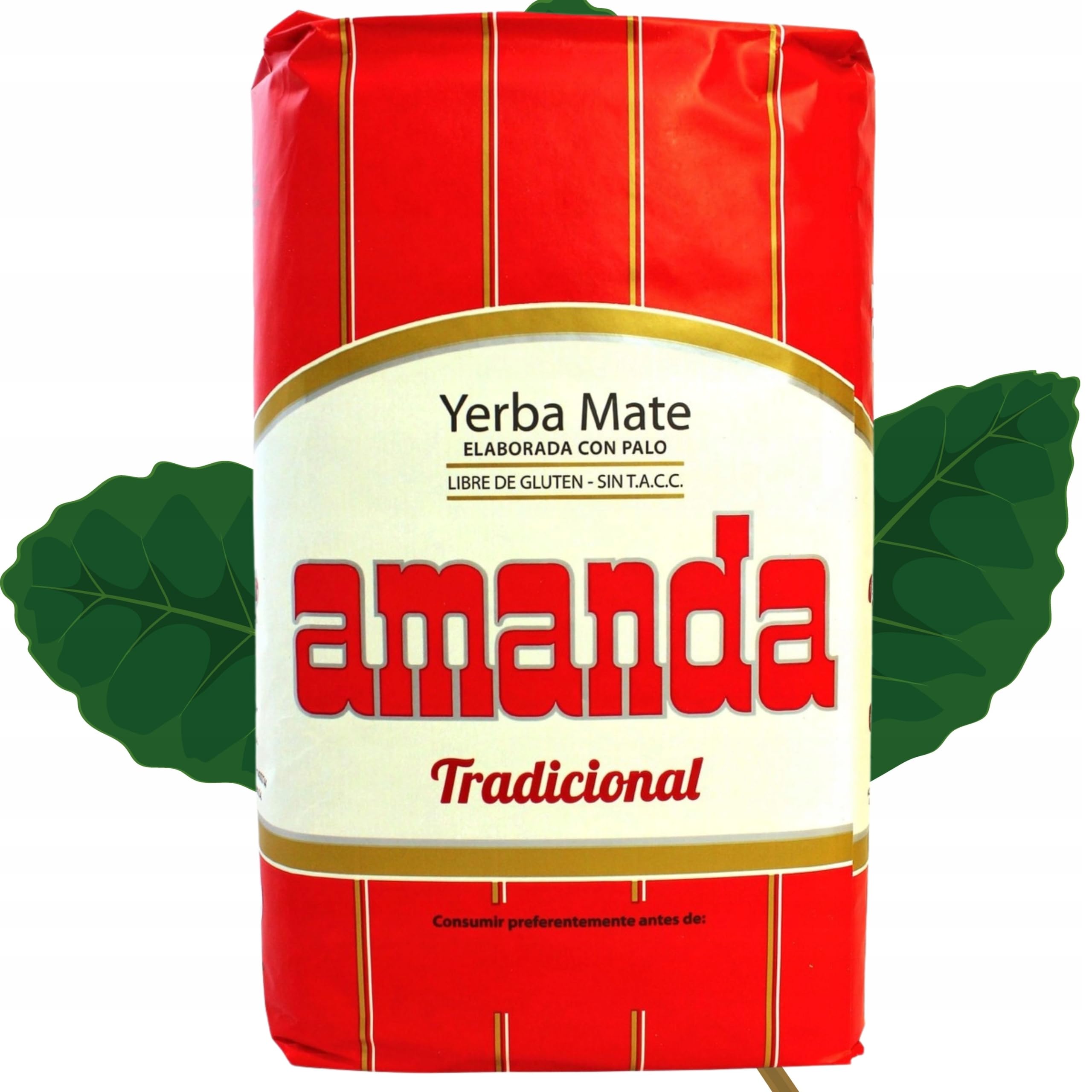 AMANDA イェルバマテ トラディショナル 茎付き 500g グルテンフリー…