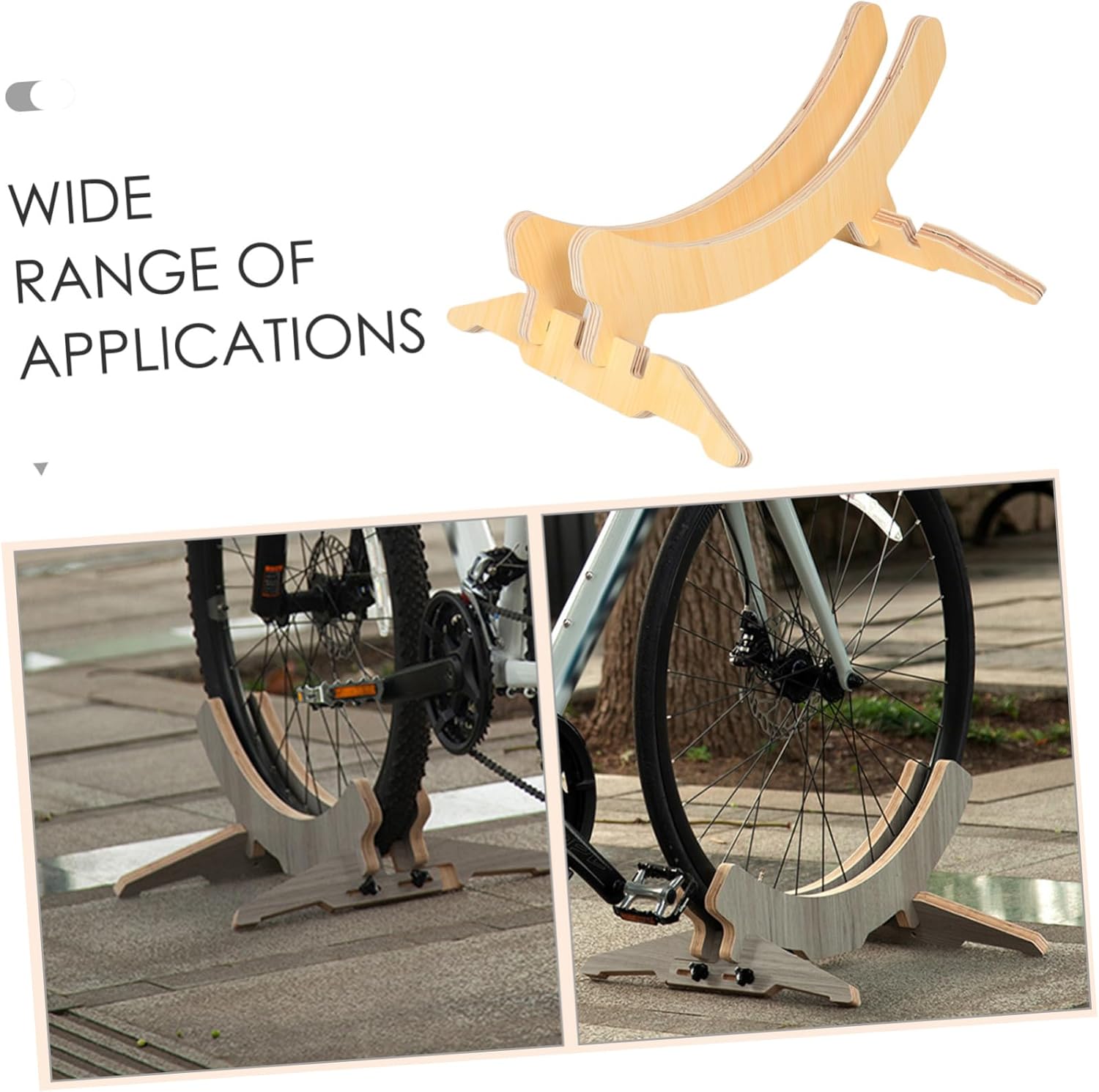 DOITOOL Portable Bike Rack Versatile Maintenance Display Stand for Road and Mountain Bikes Easy Assembly Lightweight Sturdy Design for and Repairs