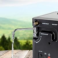 Vista 7 de Hike Crew Calentador de Agua de Propano Portátil y Bomba de Ducha – Sistema Compacto de Ducha para Limpieza al Aire Libre con Pantalla LCD y Apagado