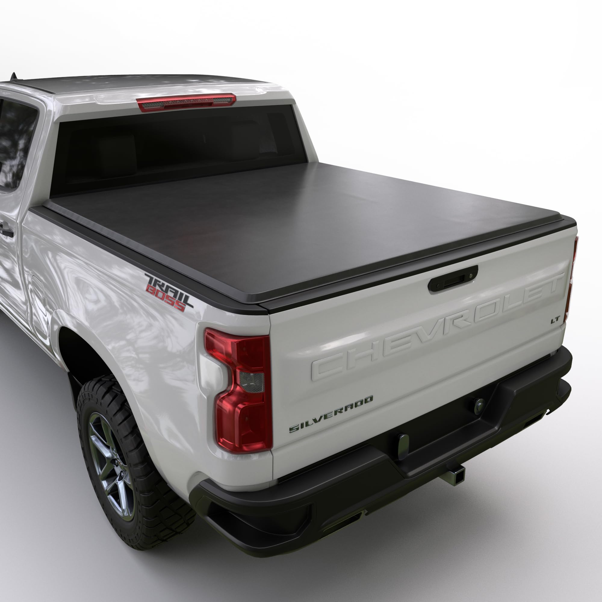 ソフトロールアップトラック荷台トノカバー |SR029|2019 - 2022 シボレーシルバラード/GMCシエラ 5フィート10インチベッド(70インチ)に適合