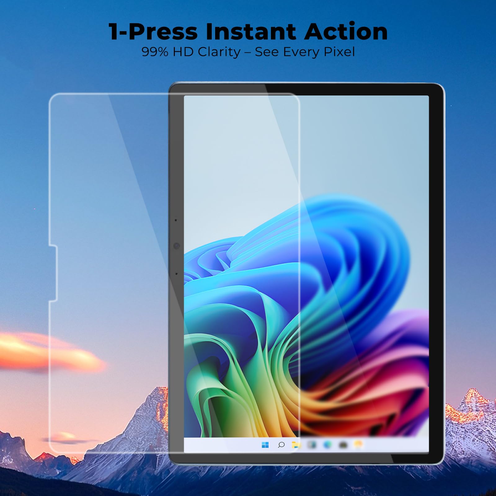 Amazon.co.jp: Surface Pro 11 ケース キーボード付き スクリーン