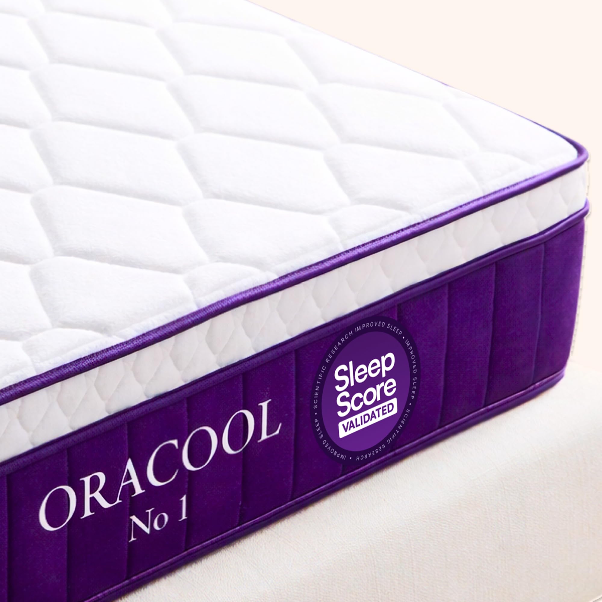OraCool Small Double Mattress 4FT, 10.2 Inch 7-Layer Medium Firm Memory Foam Mattress with Hybrid Pocket Spring, 7-Zone Orthopaedic Back Pain Relief, Blue Air Cooling, OEKO-TEX (120x190x26cm)