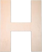 Vista 20 de Letra de madera R de 12 pulgadas, letra de madera grande sin terminar de 1/4 de pulgada de grosor para manualidades, decoración de pared del hogar