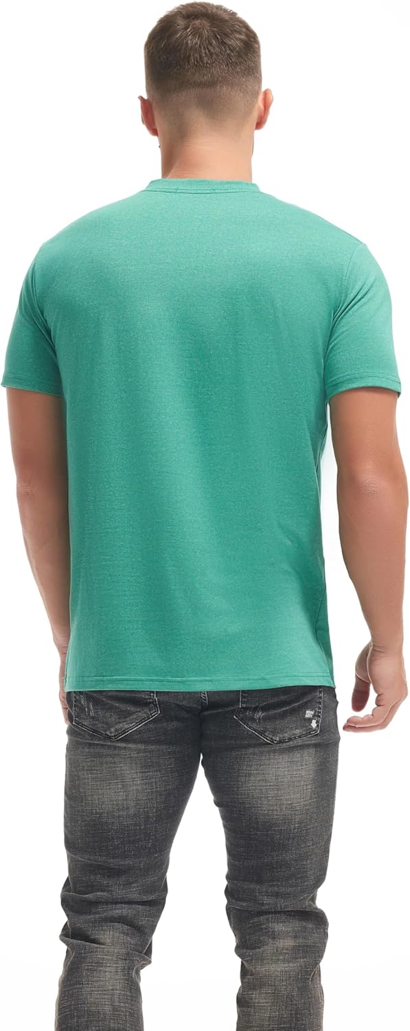 VEIISAR Premium V Neck T Shirts for Men - Modern Fitted Tees Vneck Undershirts - Image 3