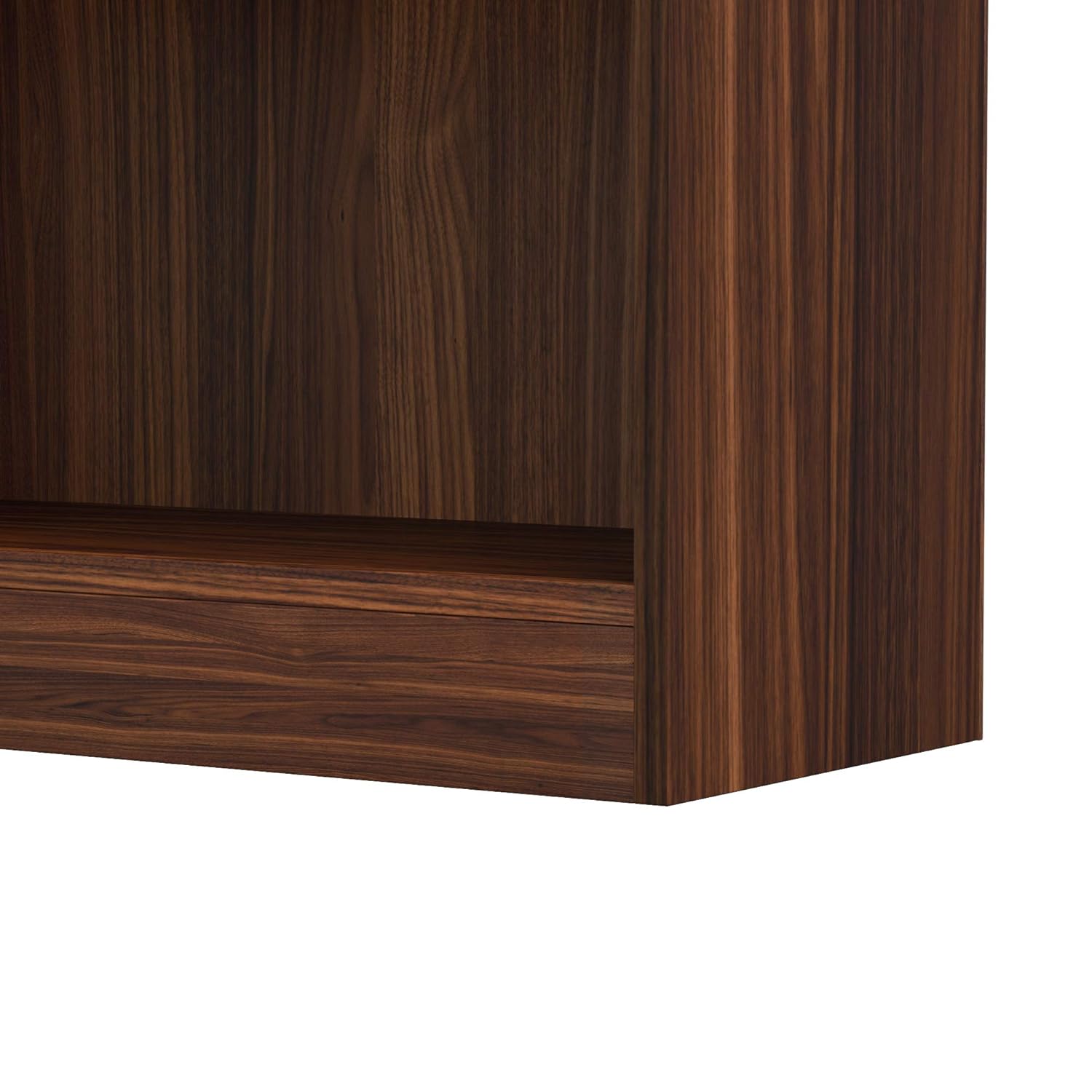 Amazon Brand - Solimo Walnut Finish Engineered Wood Bookcase with Multiple Shelves | Sturdy and Stable, Elegant Design | Spacious, Smooth Edges | 80 L x 28.4 W x 181.4 H cm offers donot miss 5 Amazon Brand - Solimo Walnut Finish Engineered Wood Bookcase with Multiple Shelves | Sturdy and Stable, Elegant Design | Spacious, Smooth Edges | 80 L x 28.4 W x 181.4 H cm offers donot miss