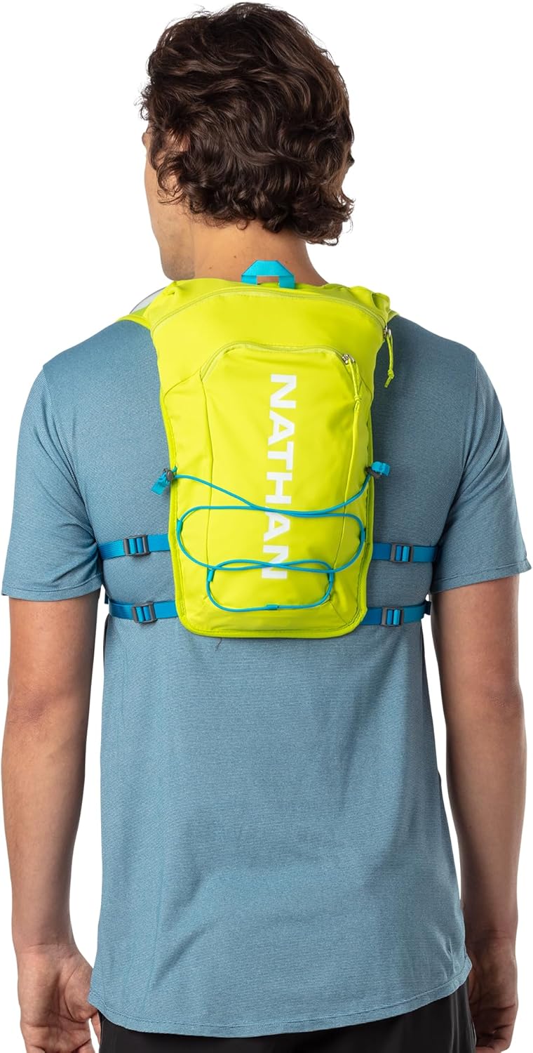 Nathan QuickStart 2.0 6L Hydration Vest Pack with 1.5L Bladder Included. One Size Fits Most. Backpack for Men and Women.