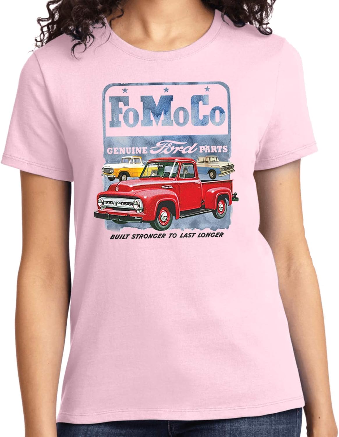Ladies Ford T-Shirt FoMoCo Parts