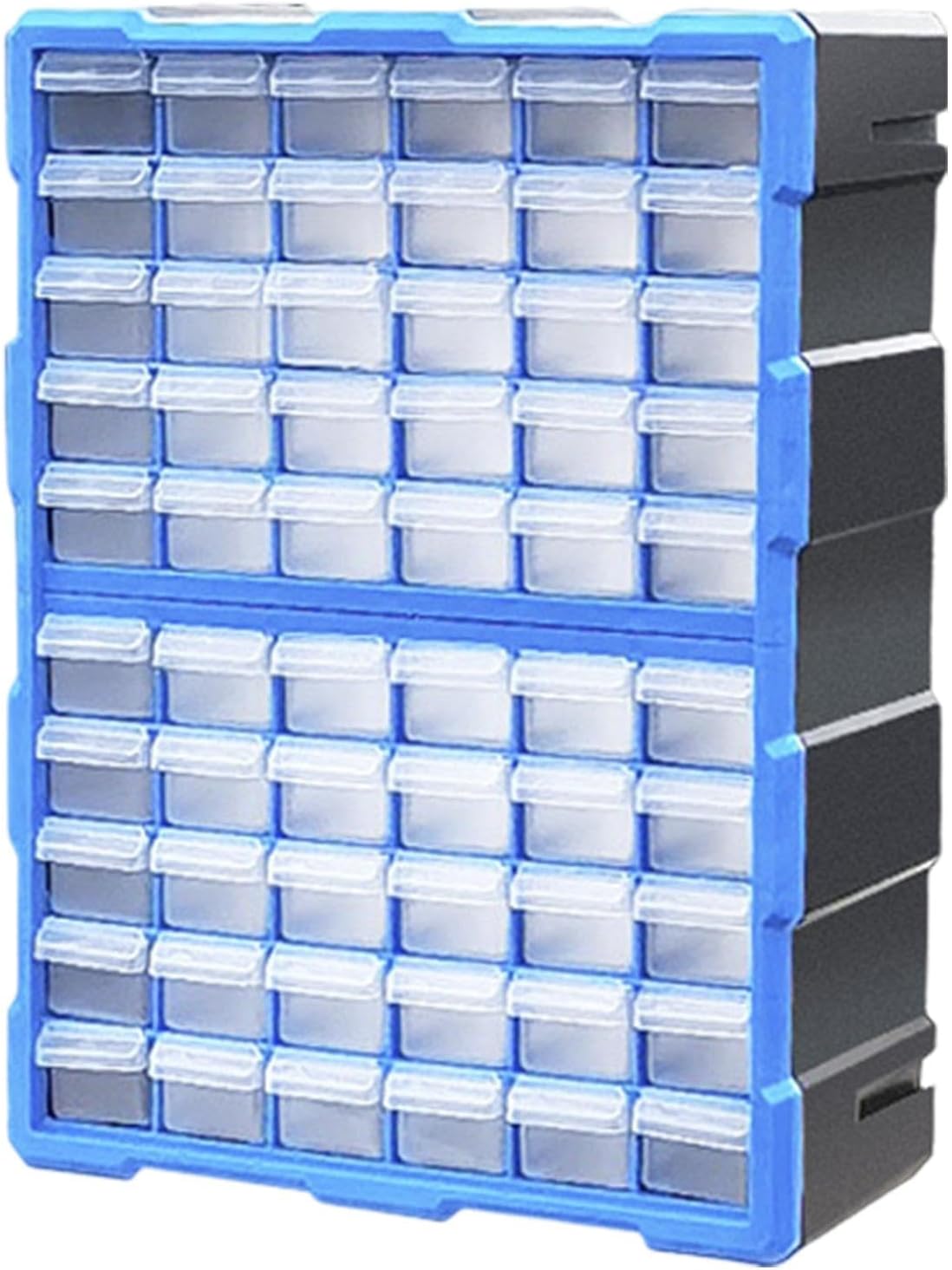 ネジオーガナイザー、部品収納オーガナイザー - 60コンパートメントのメイクアップオーガナイザー | 教室用の安全なロックが付いてい