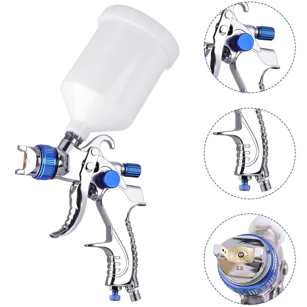 カップガン Amazon.co.jp: スプレーガン HVLP 塗装スプレーガン 使い捨て