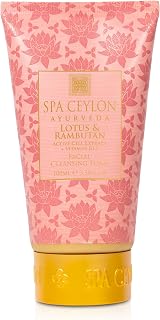 SPA CEYLON Lotus & Rambutan - Active Cell Extract + Vitamin B12 Facial Cleansing Foam | For Sensitive skin | 100ml