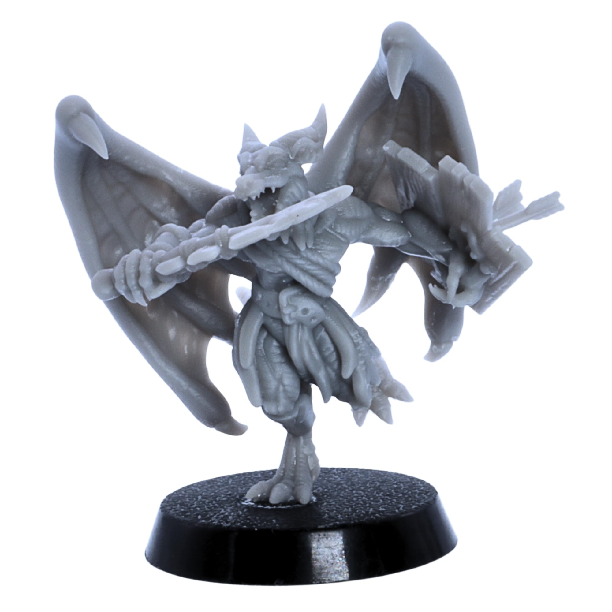 Kobold & Winged Kobold Miniature Set - 12 Mostri RPG in resina | Miniature epiche | Figure non verniciate con basi da 25 mm per DnD Starter Set