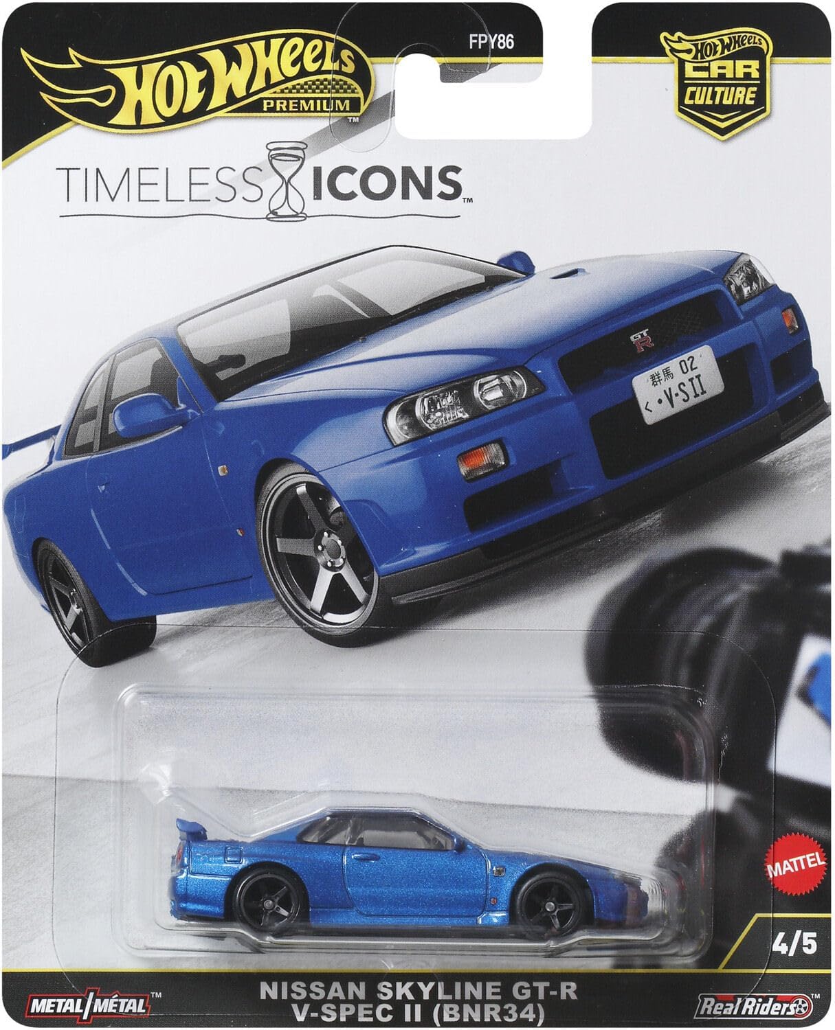 Hot Wheels Premium Car Culture 2025 Timeless Icons FPY86-961N Set of 5