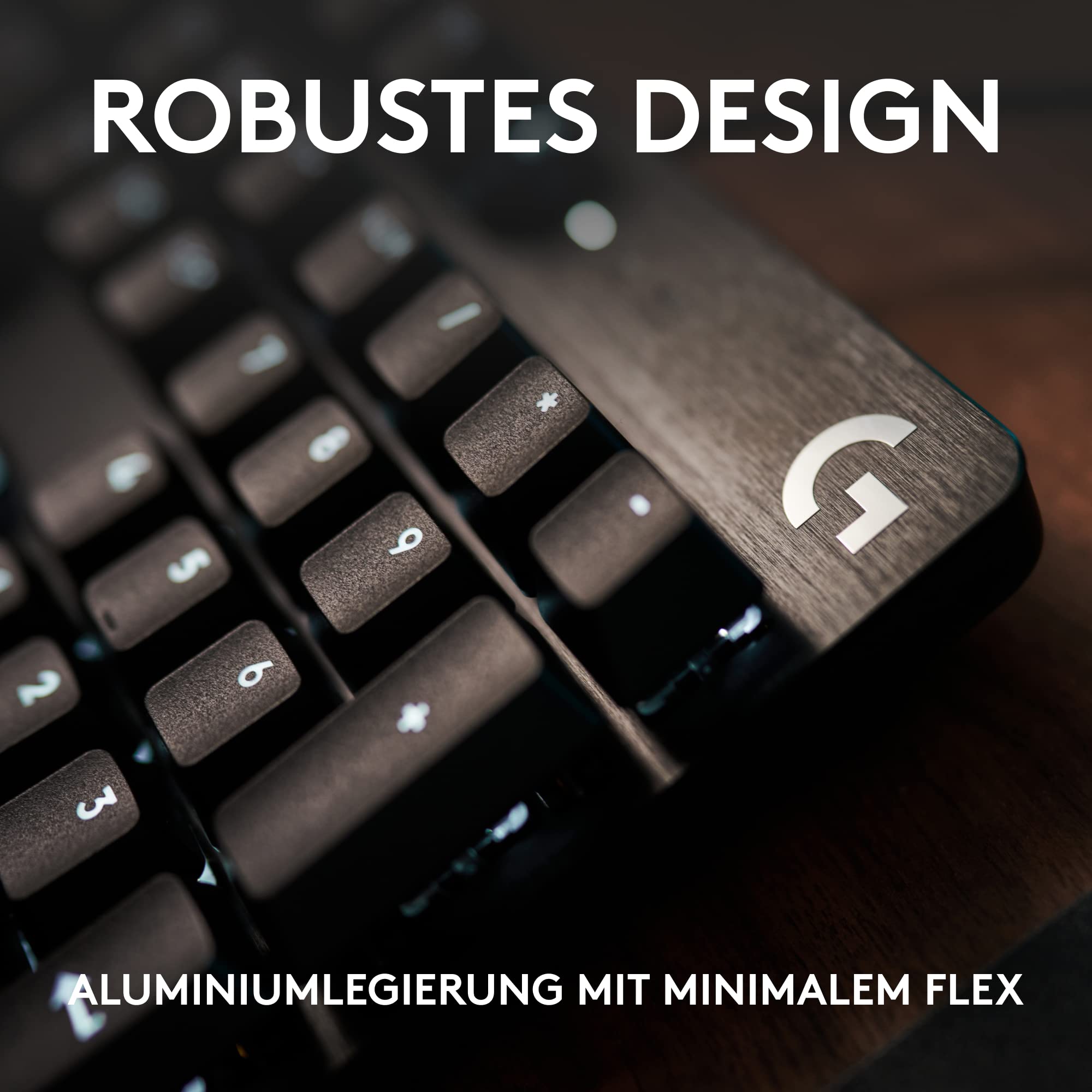Logitech G413 SE Mechanische Gaming-Tastatur, taktile Schalter, Anti-Ghosting, Deutsches QWERTZ-Layout, Schwarz