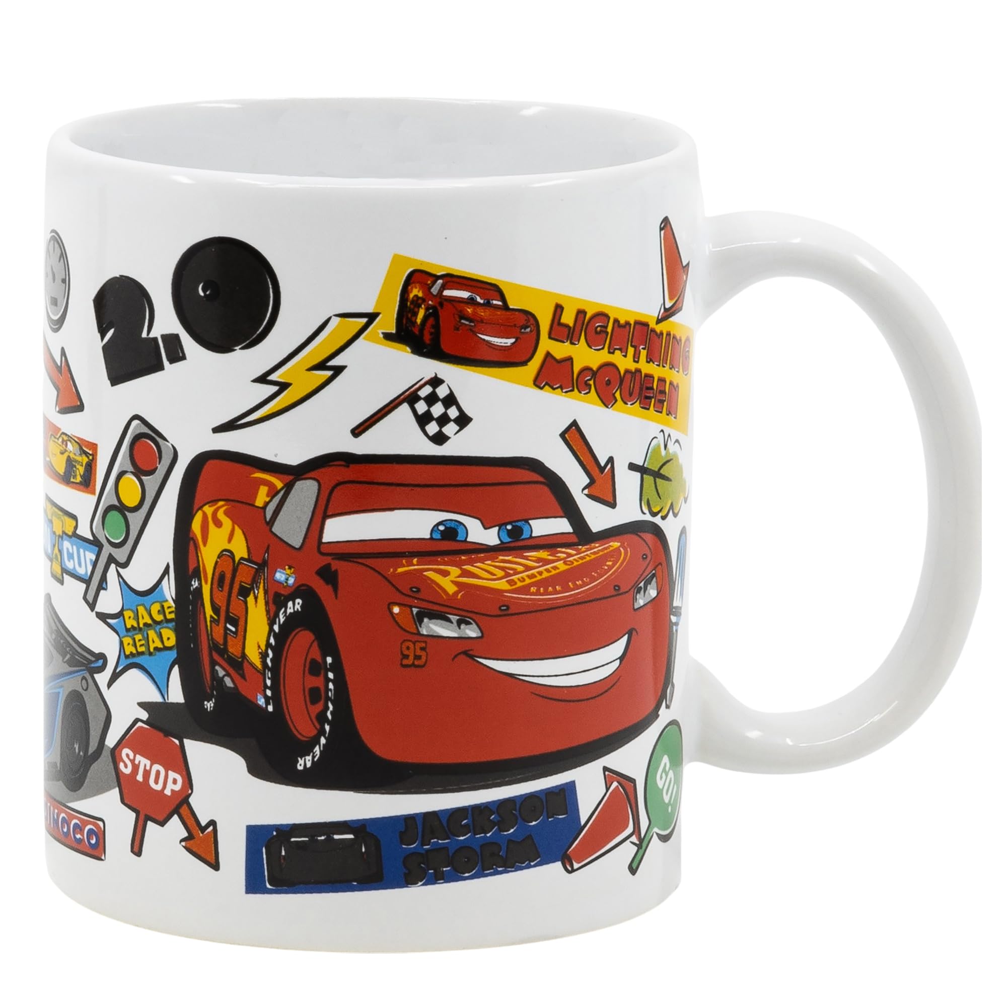 STOR 11oz Sublimation Ceramic Mug in Cars Gift Box