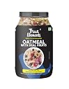 True Elements Whole Oatmeal 1kg - Overnight Oats | Breakfast Food | Healthy Diet | Oatmeal for Breakfast | Oats with Chia Seeds, Dry Fruits and Nuts | 9.8g Protein gallery image