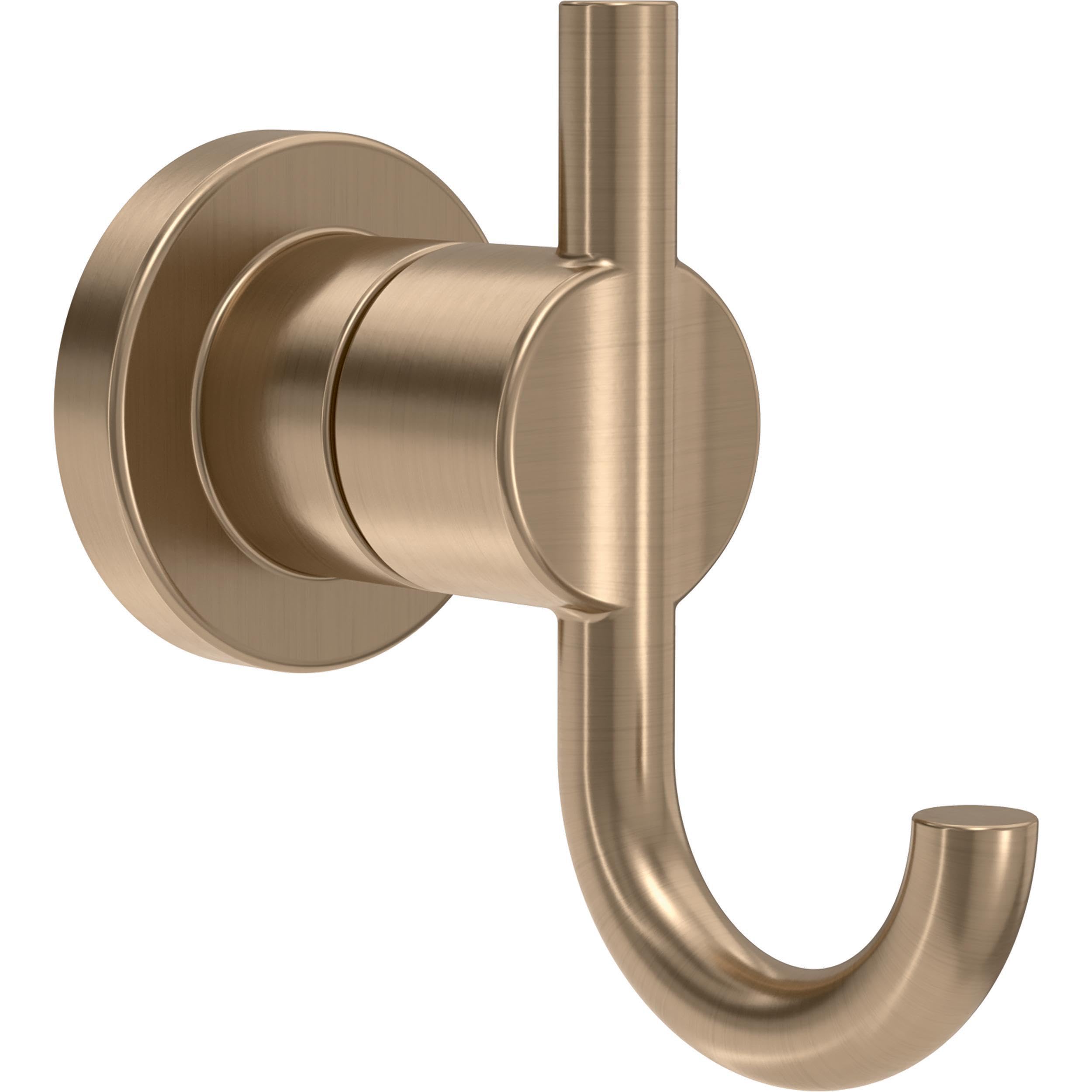Delta Double Towel Hook for Bathroom or Kitchen| Champagne Bronze