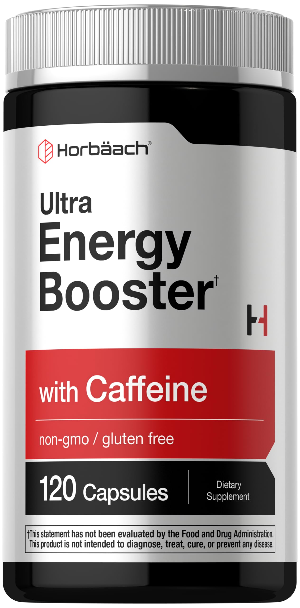 Amazon.com: Horbäach Energy Supplement | 120 Capsules | with