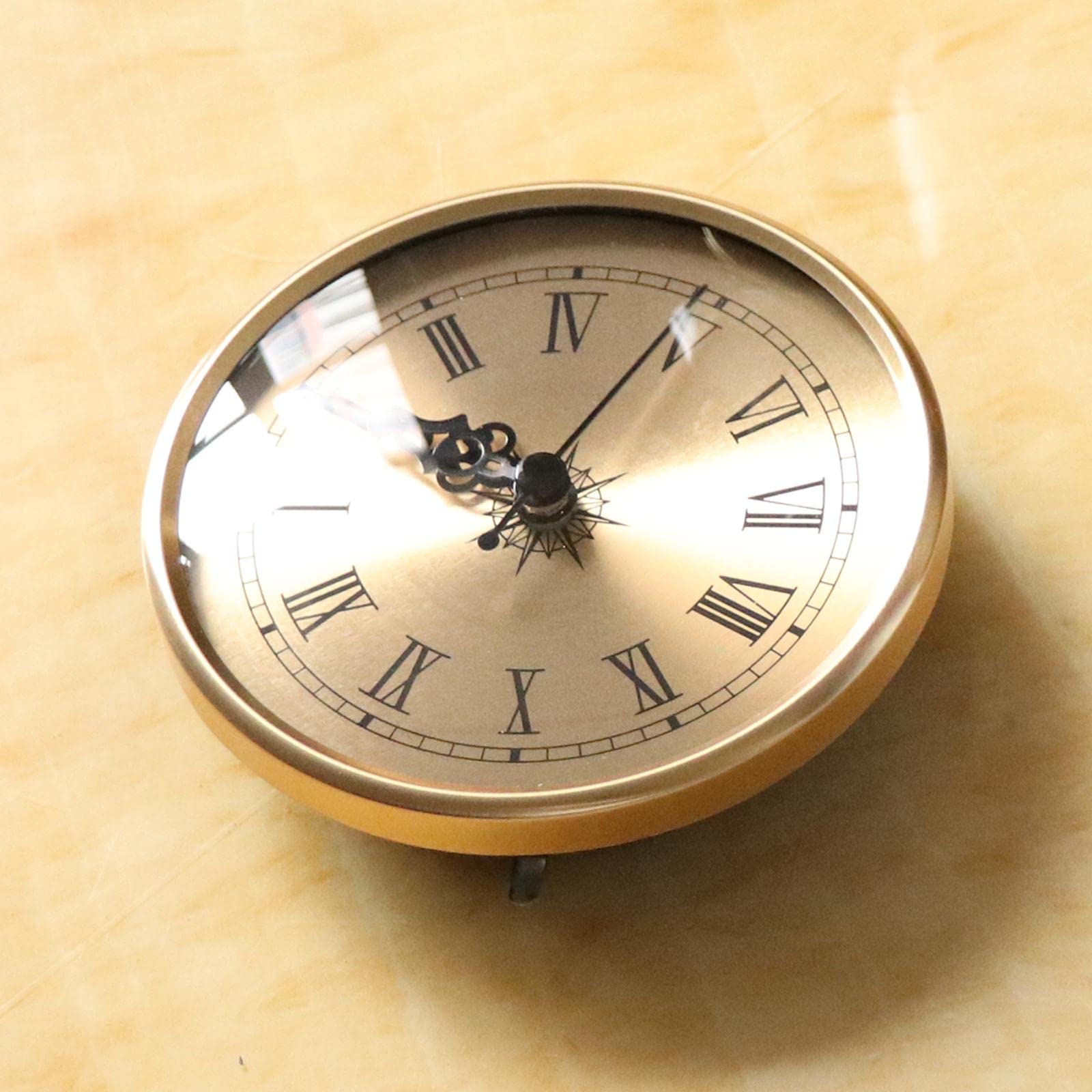 F Fityle Orologio al Quarzo Quarzo 4,25 "(108 Mm) L'impostazione del Numero Romano in Adatta al Foro da 3,39"