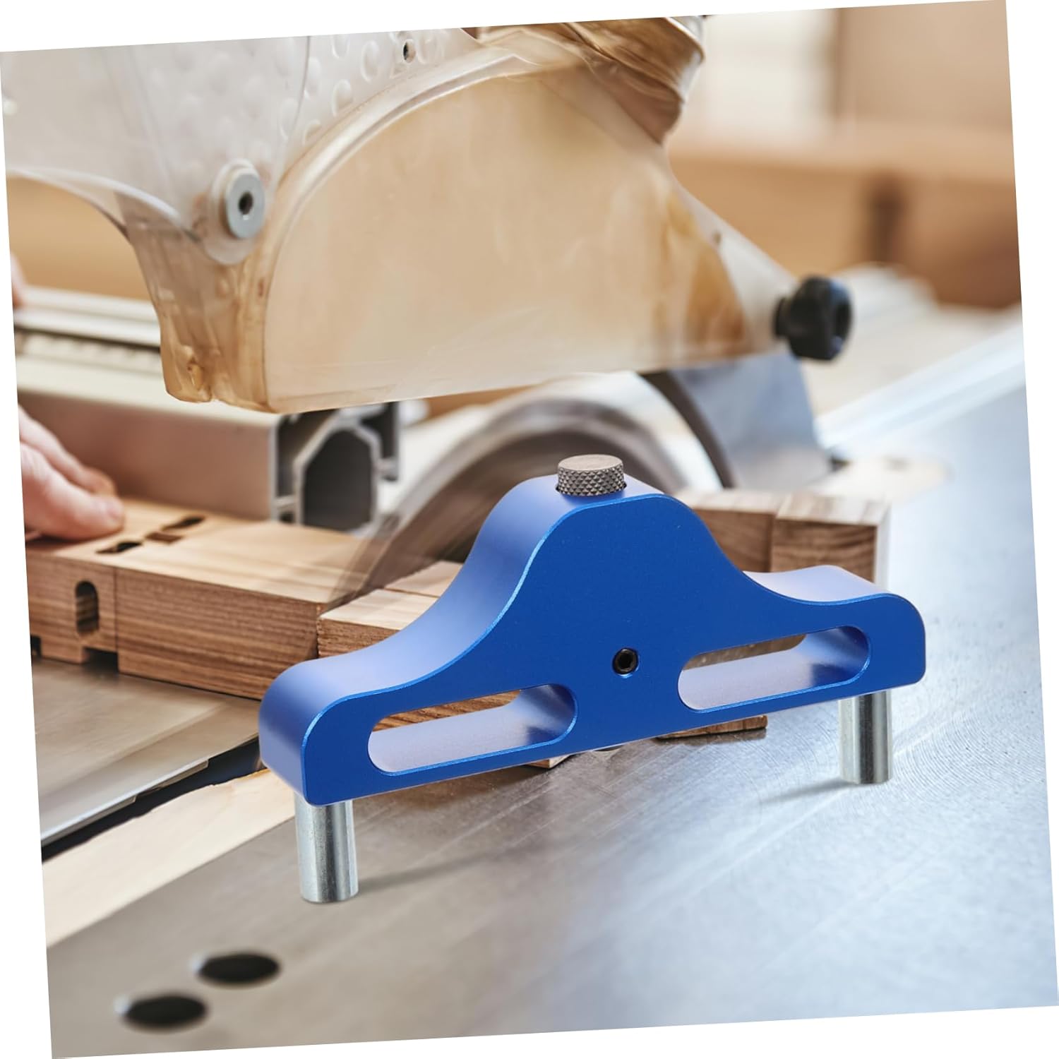 Veemoon 1pc Keyhole Marking Tool Marking Gauge Woodworking Accessories Offset Scribe Random Color