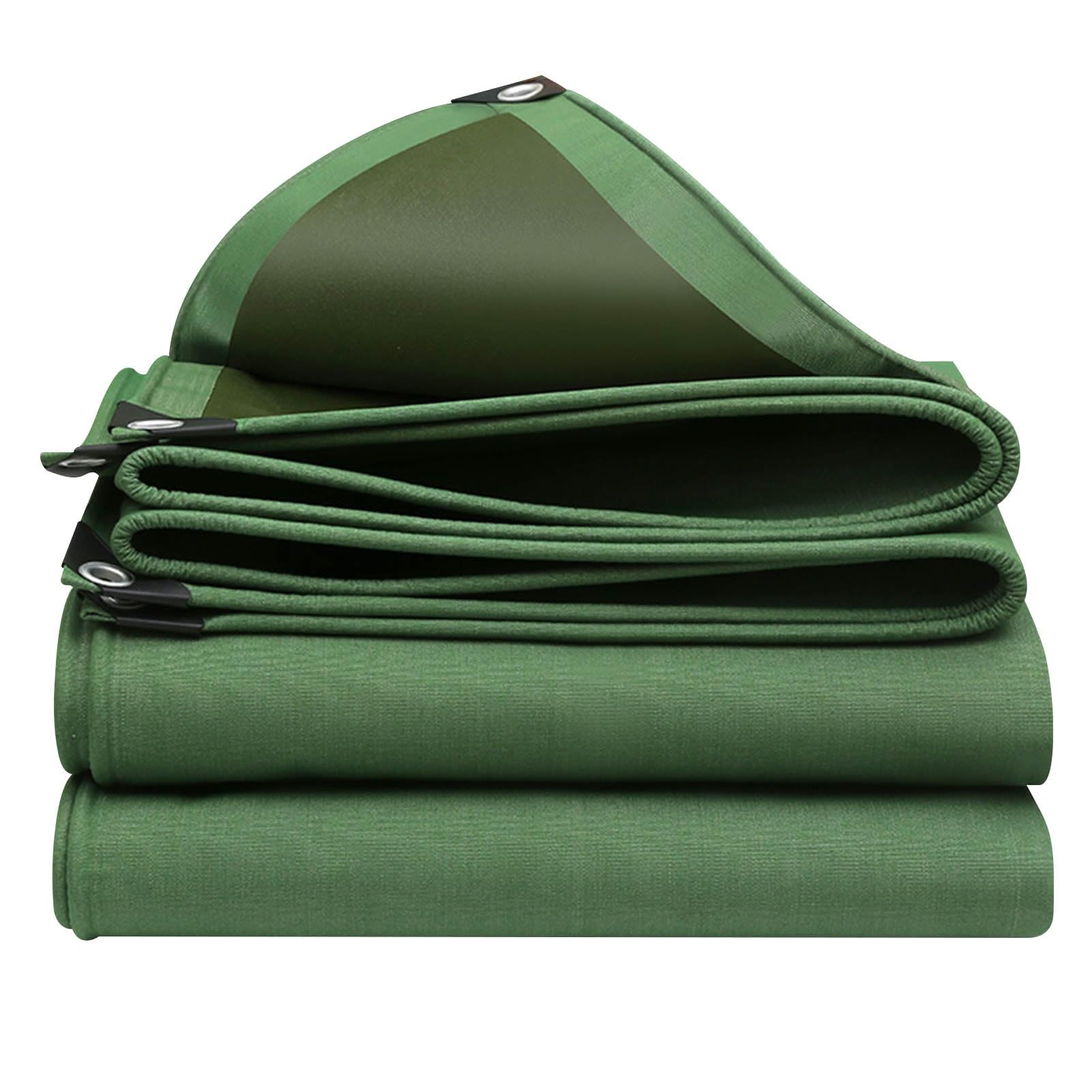 Lona verde con revestimiento de PVC impermeable hecha de tela Oxford resistente