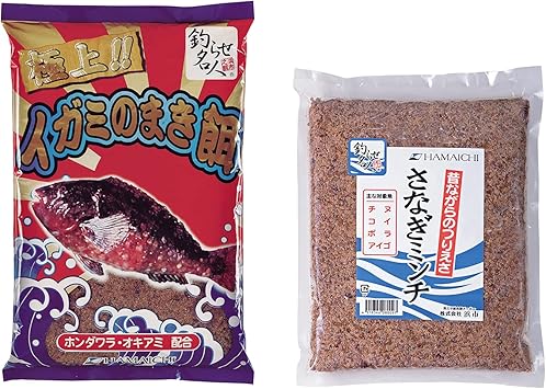 Amazon 浜市(HAMAICHI) イガミの撒き餌+生サナギミンチ 浜市