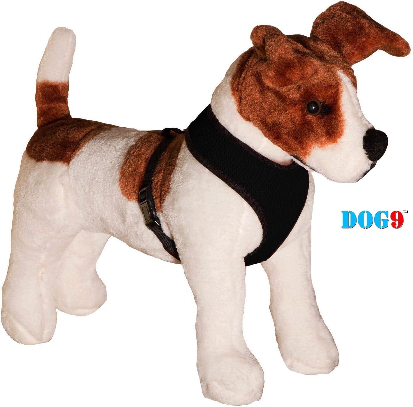 DogNine Mesh Dog Harness - Dog Vest, Best Dog Harness, Puppy Harness (Small, Black)