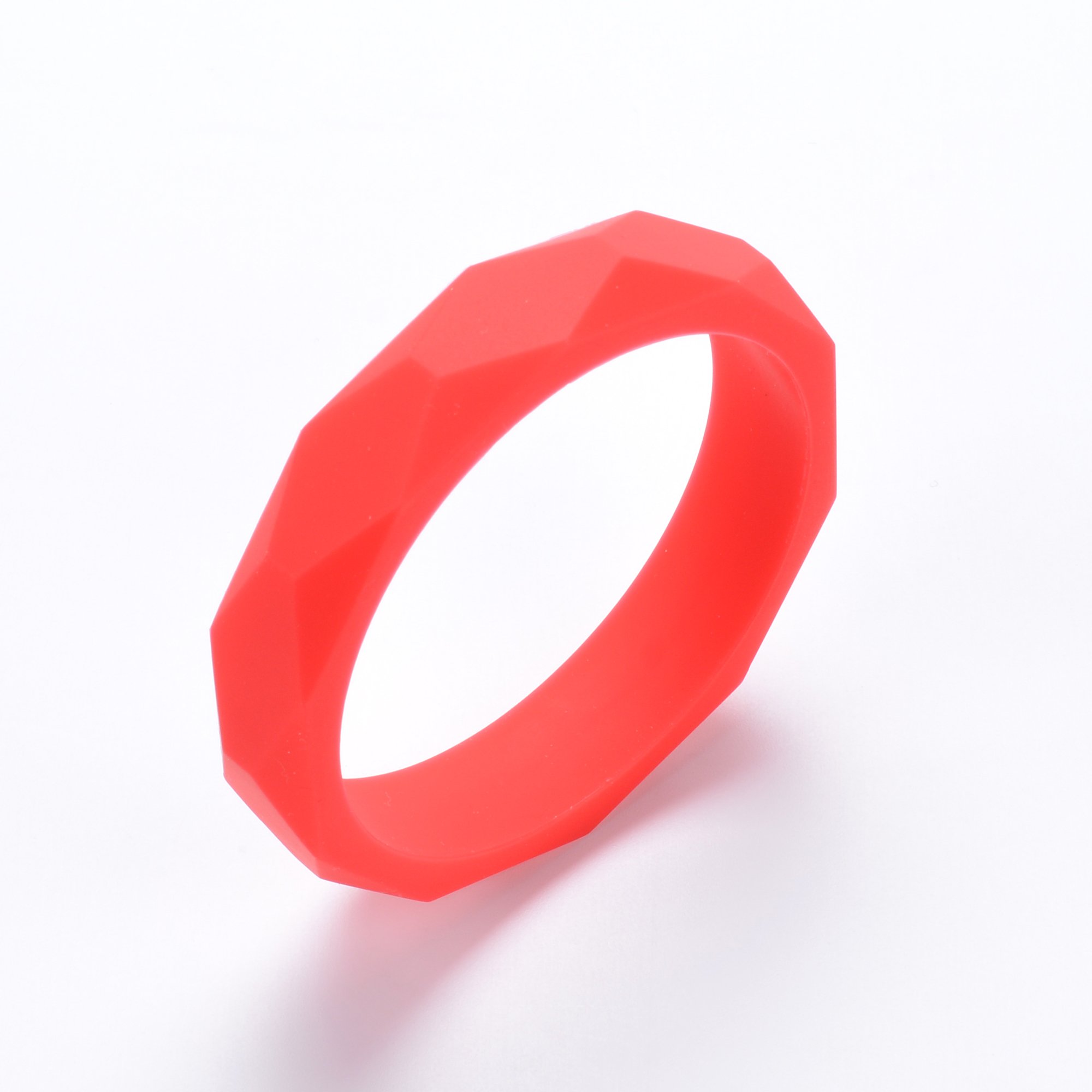 Chewy Bracelet Chewelry Autism ADHD Biting Sensory Chew Bracelet for Autistic Teens or Adults (Radiant Red) — image 1