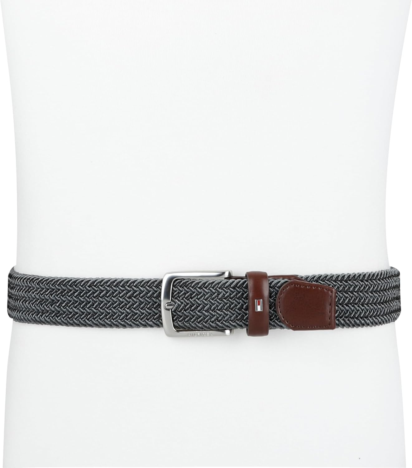 Tommy Hilfiger Men's Fully Adjustable Fabric Web Casual Belt - Image 6