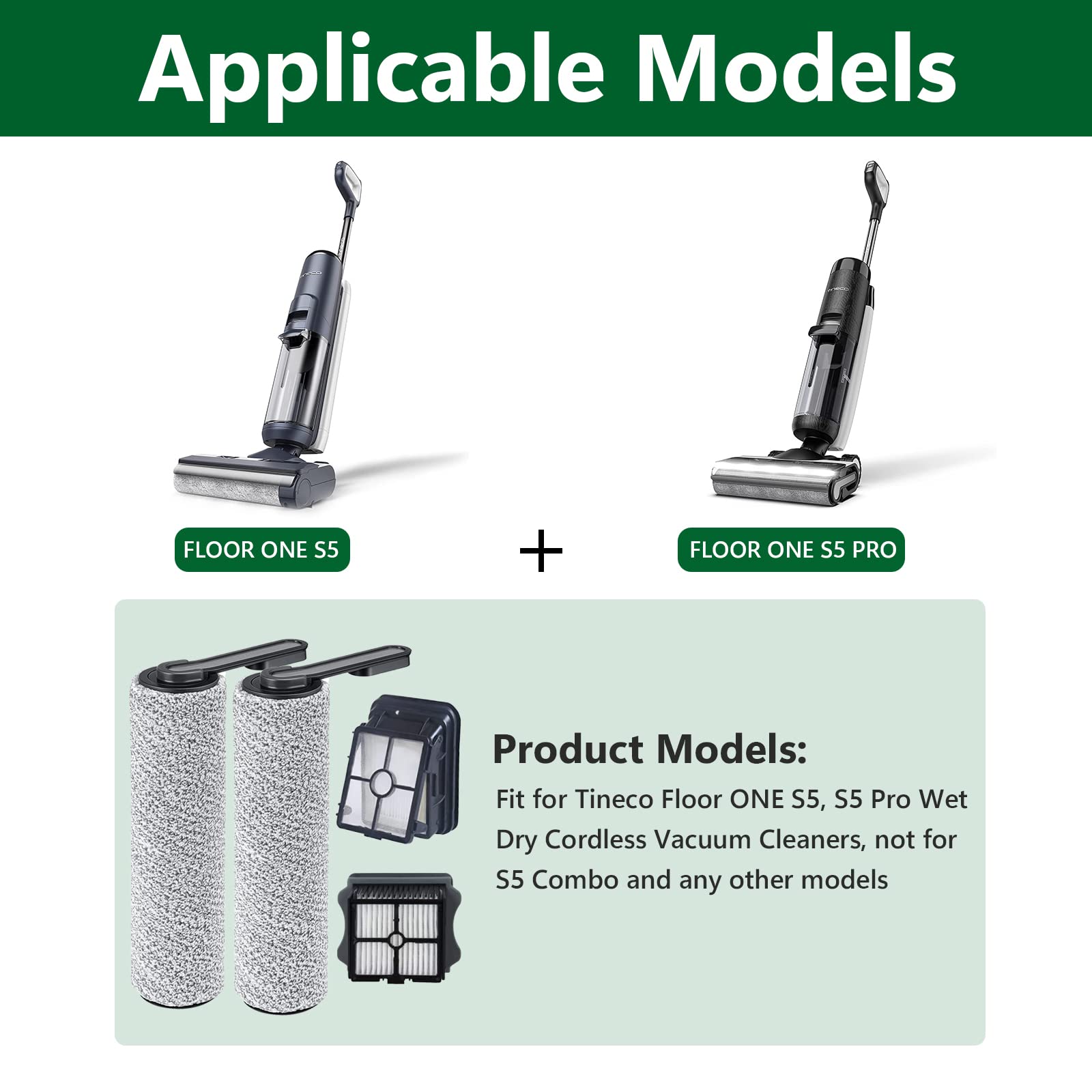 OYSTERBOY Replacement Wheels and Tires Motor Module Compatible for irobot Roomba E5 E6 i7 Series (L + R)