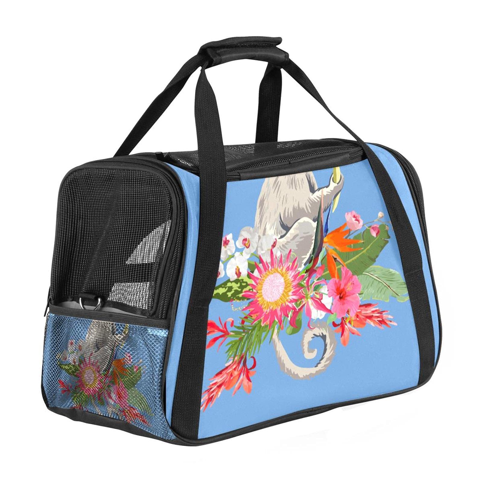 Sac transport chat et lapin anti stress approuvé cabine aérienne