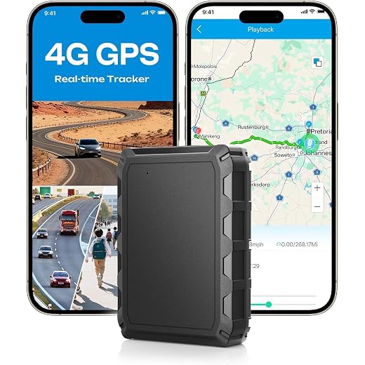 Magnetic GPS Vehicle Tracker w/App (Subscription Needed) - $29.99