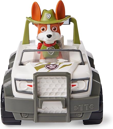 Miniatura 4 de Paw Patrol, Tracker's Jungle Cruiser Vehículo con figura coleccionable, para niños de 3 años en adelante