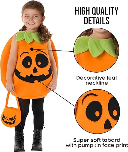 Miniatura 3 de Morph - Disfraz de calabaza para niños pequeños, disfraz de calabaza para Halloween, disfraz de calabaza para niños pequeños, disfraz de calabaza
