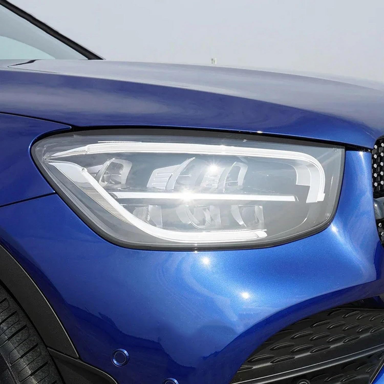 Film de protection en TPU transparent pour éclairage avant Mercedes W166