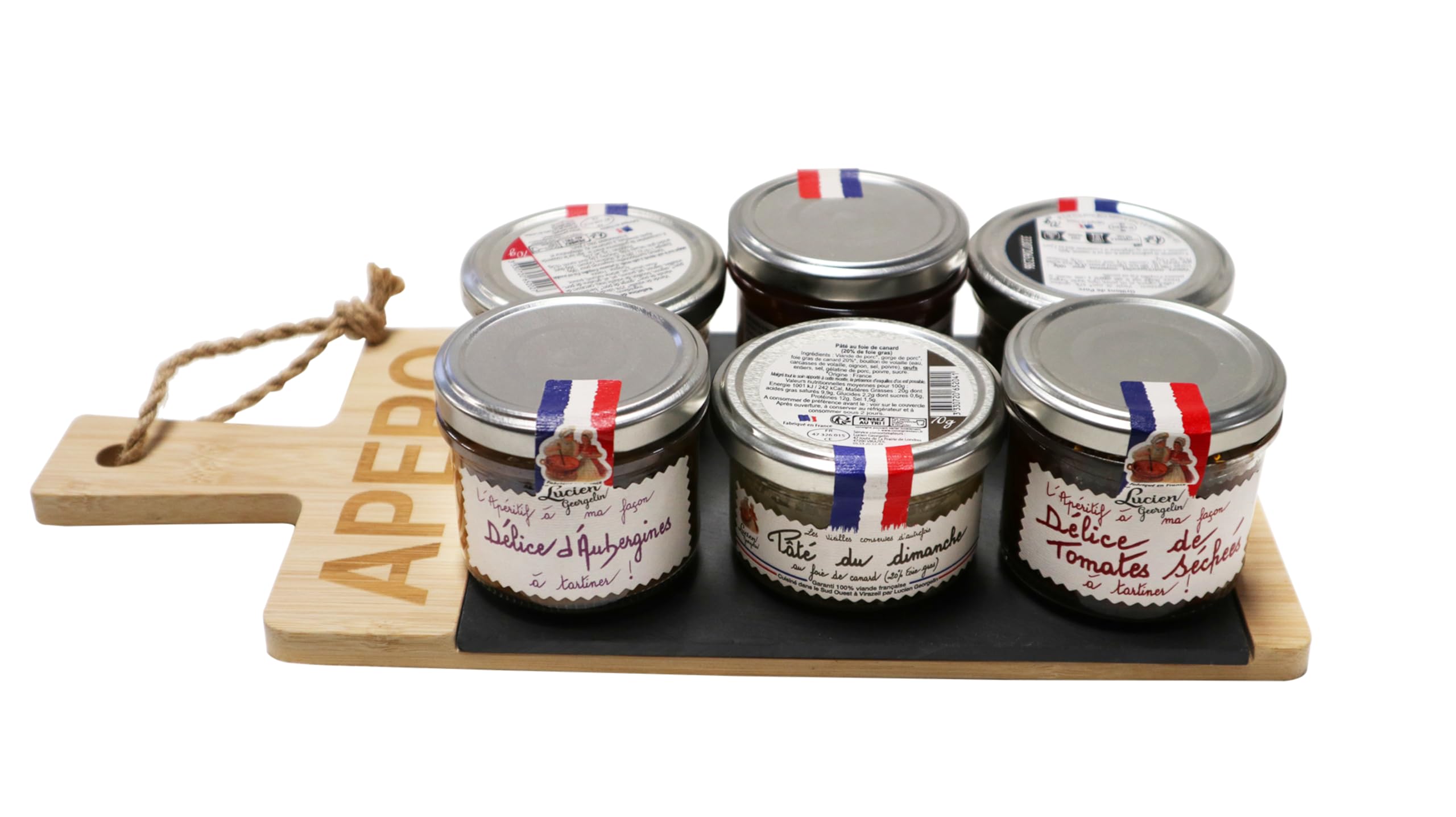 Lucien Georgelin Coffret Gourmand Planche Apéro 510g
