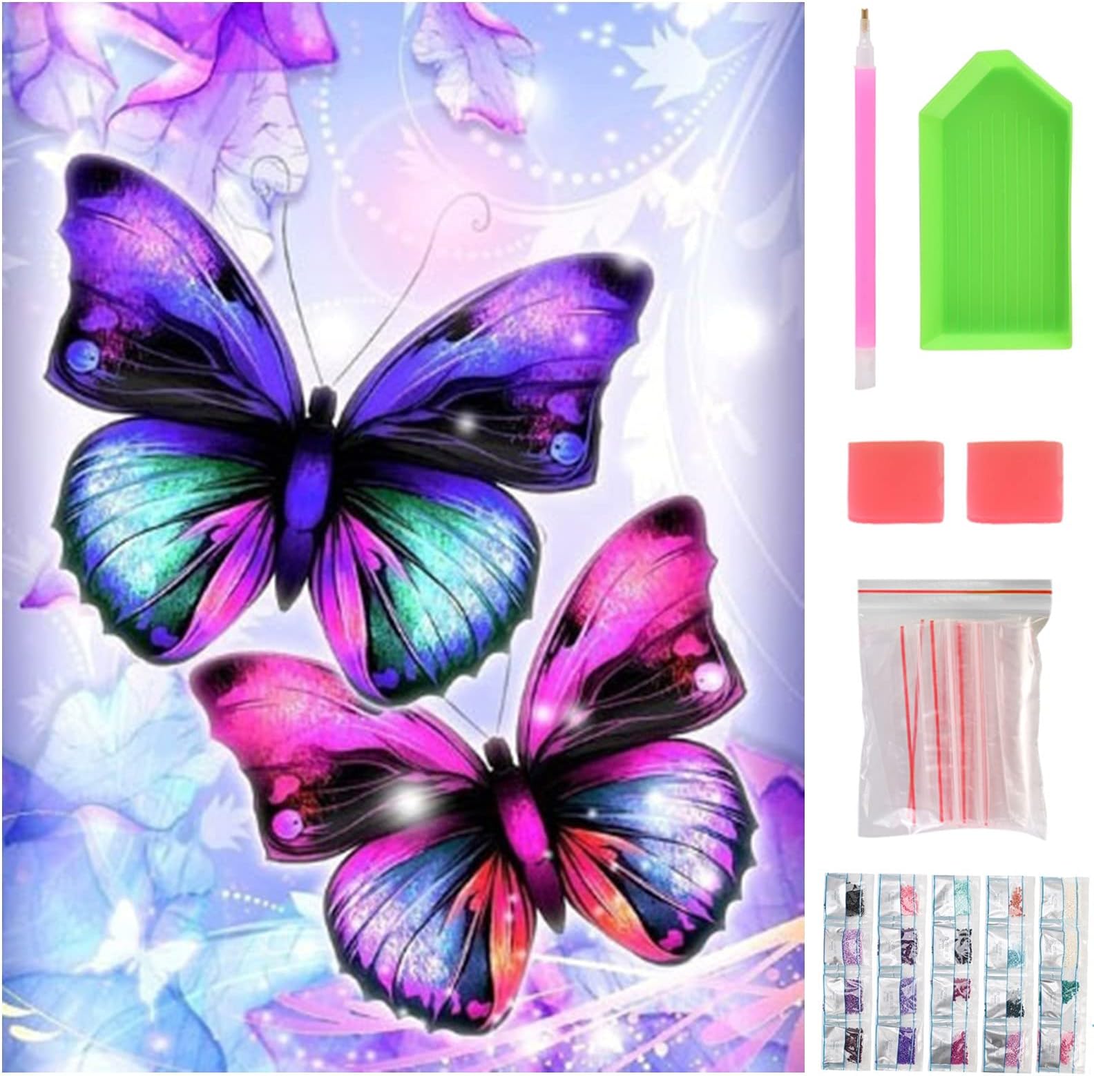 NASHRIO 5D Diamond Painting Kits Full Drill, DIY Diamond Art Kits for Adults, Painting by Numbers for Beginners, Diamond Painting for Home Wall Decor. (40cm x 30cm)