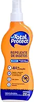 Total Protect Repelente De Insetos Composição Deet 200Ml Laranja - Duração De Até 4 Hs