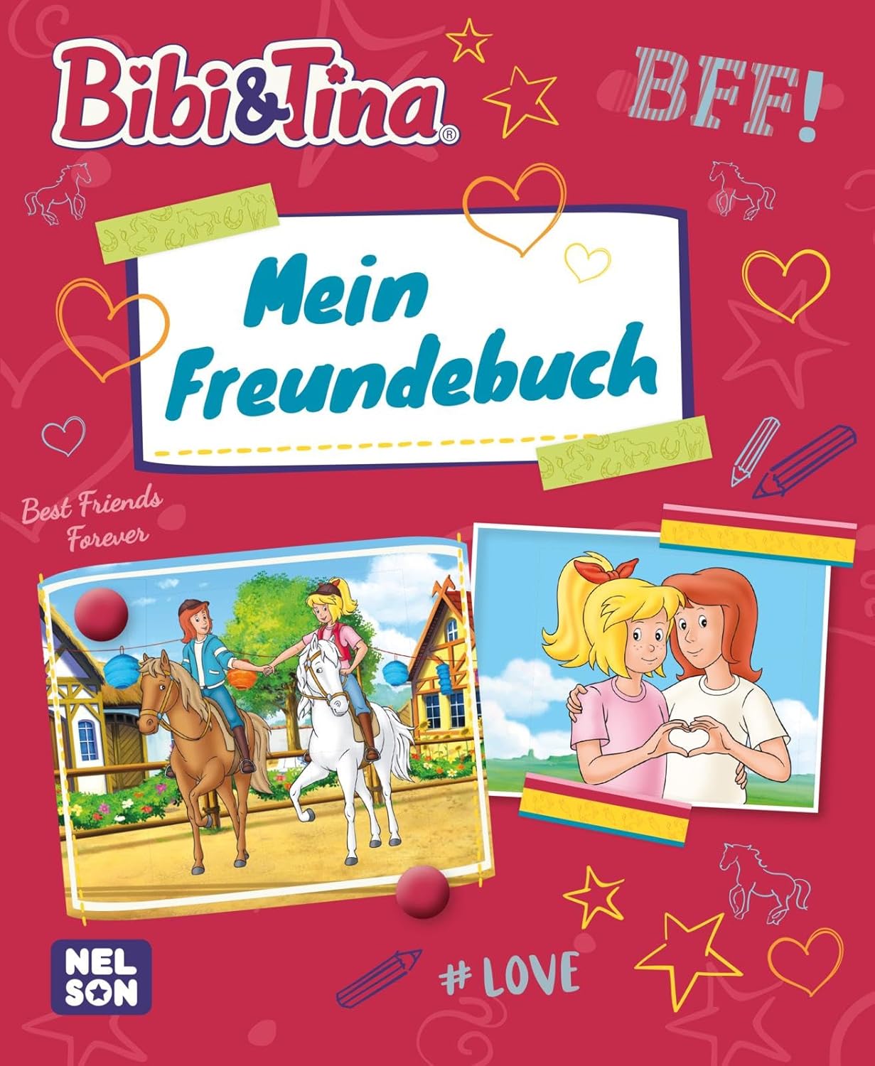 Bibi Und Tina Weil Wir Freunde Sind Bibi & Tina: Mein Freundebuch: Eintragbuch für alle Freunde aus der