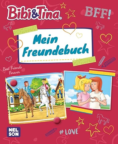 Bibi &amp; Tina: Mein Freundebuch: Eintragbuch für alle Freunde aus der Grundschule ab 6 Jahren (Bibi &amp; Tina: Freunde für immer!)