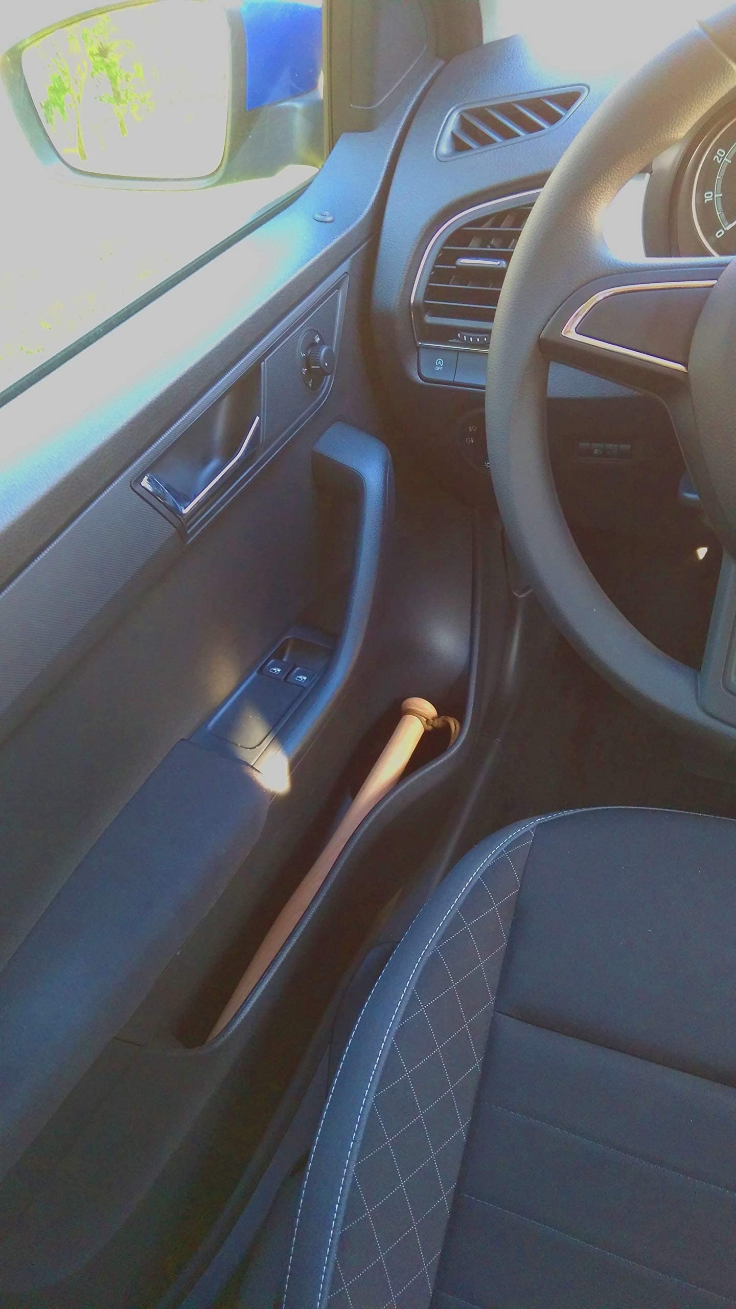 Buy Victorer Baseball Bat made of natural wood with Paracord wrist strap wrapped as a gift