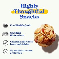 Vista 4 de MadeGood - Bocaditos de granola de fresa, 28 unidades, sin gluten y aperitivos orgánicos