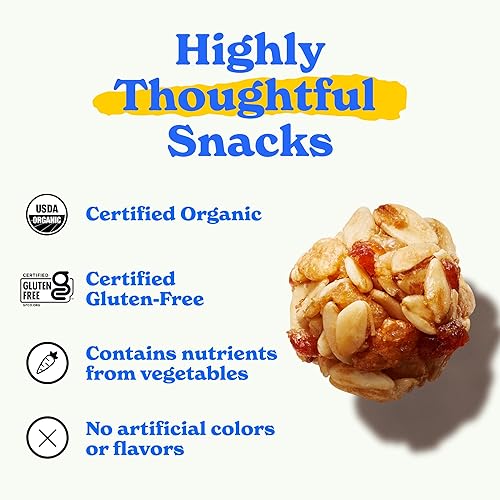 Miniatura 5 de MadeGood - Bocaditos de granola de fresa, 28 unidades, sin gluten y aperitivos orgánicos