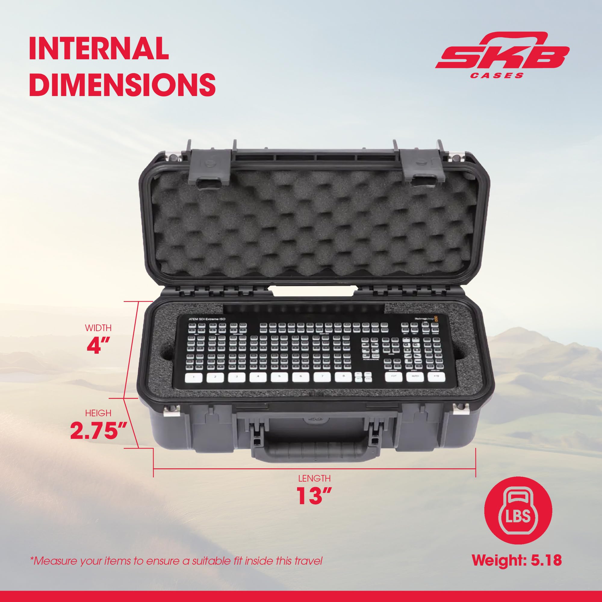 SKB iSeries Blackmagic Design ATEM Mini Extreme/Extreme ISO