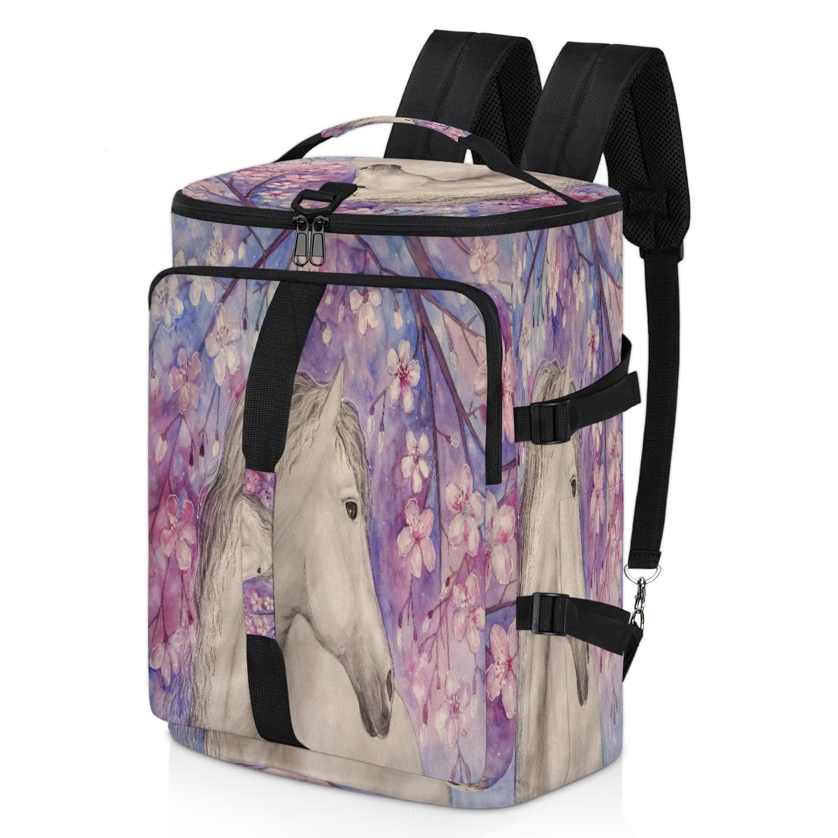 Borsone sportivo da uomo e donna, con scomparto per scarpe, 47,5 l, per sport, palestra, viaggi, Colore, 47.5L, Organizer per borse