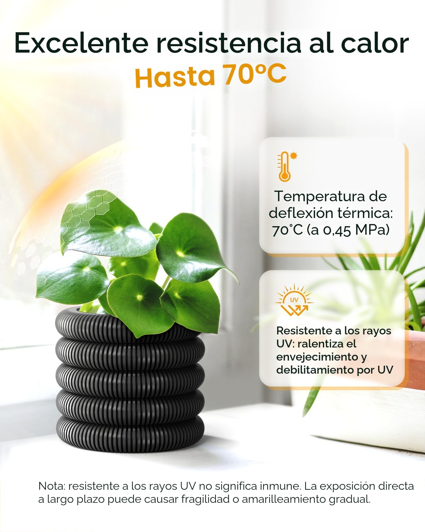 Creality Filamento PETG 1.75mm, Fuerte Tenacidad, Inodoro, Mejor Fluidez, Impresora 3D Filamento Precisión Dimensional +/- 0.03mm, 1KG PETG Negro
