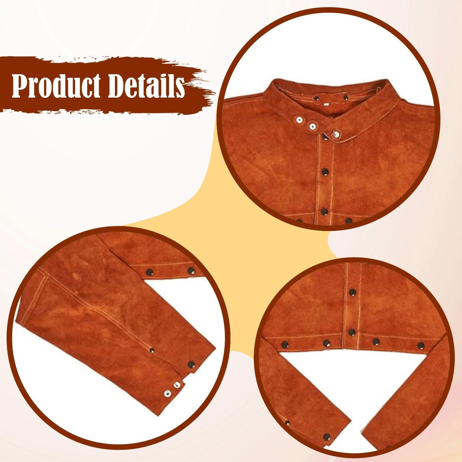 Vestes de protection polyvalentes à manches pour manteau, vêtements industriels, construction en nylon, amélioration de la mobilité, projets de soudage à la flamme, vêtements de protection respirants