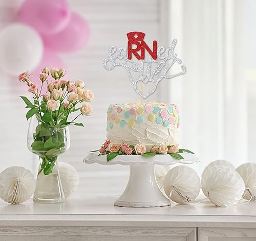 Miniatura 4 de RN - Decoración para tartas, futura enfermera, decoración para tartas, clase de 2023, decoración de fiesta de graduación de escuela de enfermería,